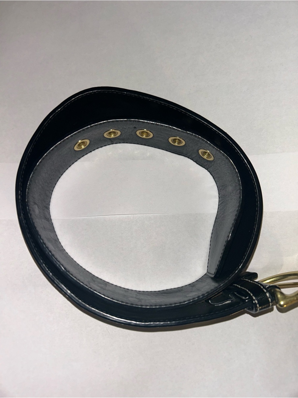 Vintage Y2K Coach Monogram Jacquard and Leather Small Chunky Belt - Picture 3 of 16